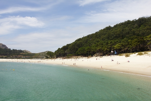 Playas de Pontevedra, playa de Rodas