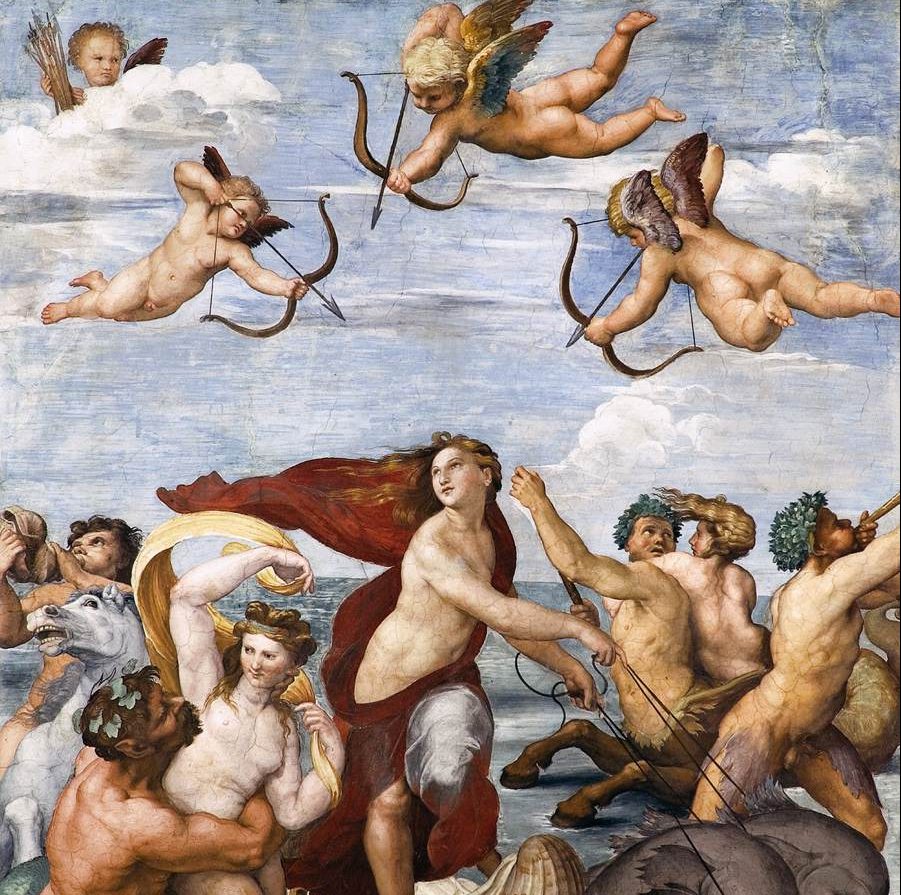 El triunfo de Galatea de Rafael