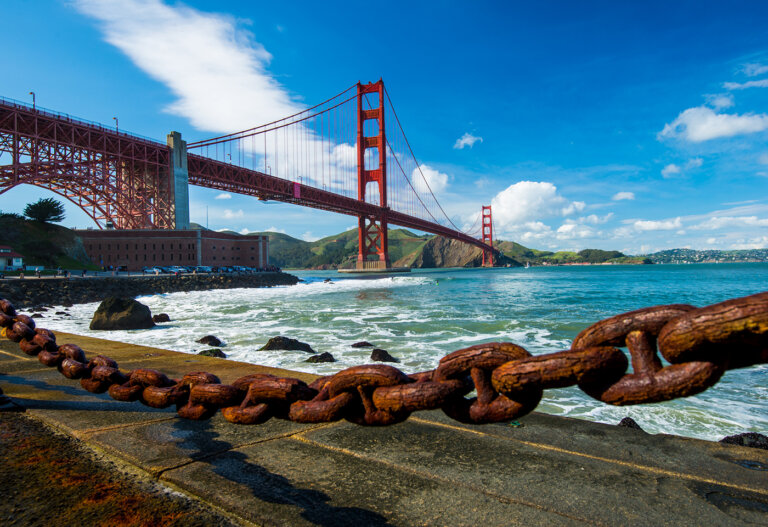 Conoce la historia del Golden Gate de San Francisco