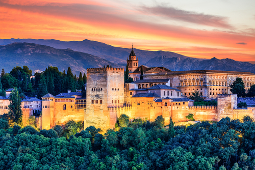 Planes románticos: Alhambra de Granada