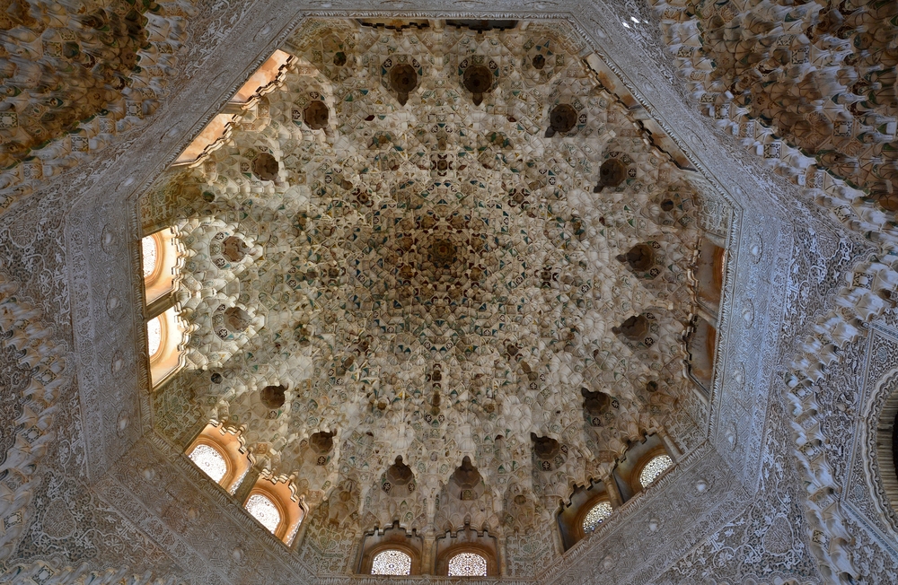 Techos de la Alhambra de Granada