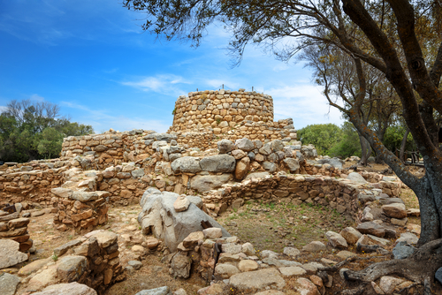 REstos arqueológicos en Arzachena en Costa Esmeralda