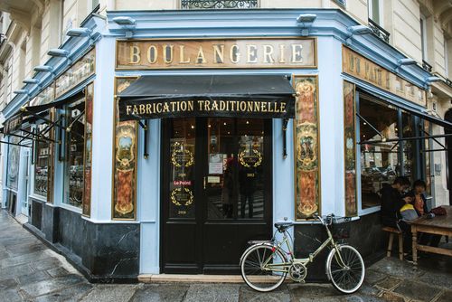Boulangerie en París