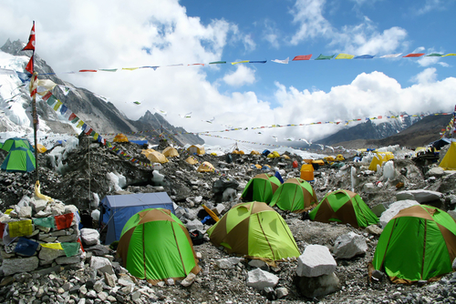 Campo base del Everest