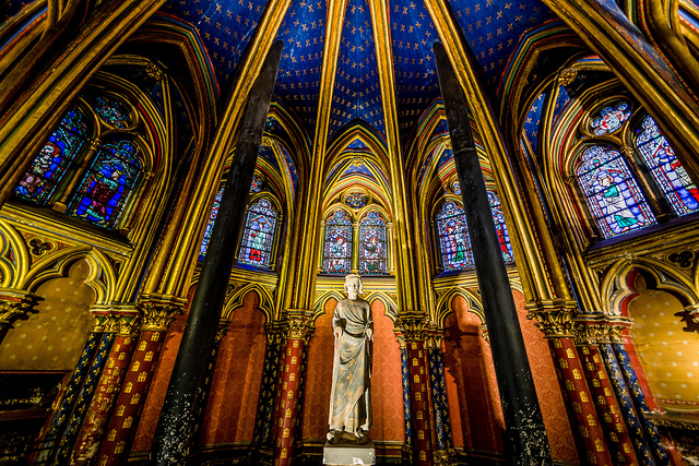 Interior de la Sainte-Chapelle