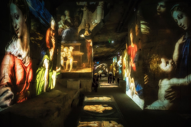 Les Carrières des Lumières en la Provenza francesa