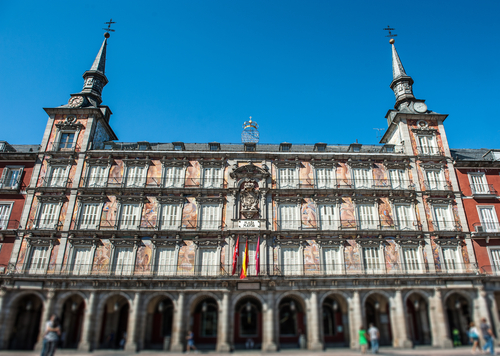 Casa de la Panadería en la Plaza Mayor