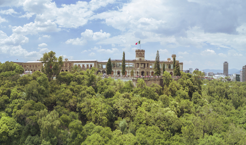 Castillo de Chapultepec en México D.F.
