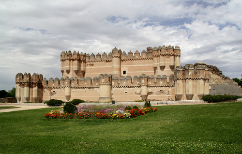 Castillo de Coca en Segovia