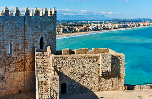 Vista desde el castillo de Peñíscola