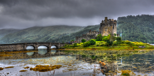 Castillo de Eilean Donan en Escocia