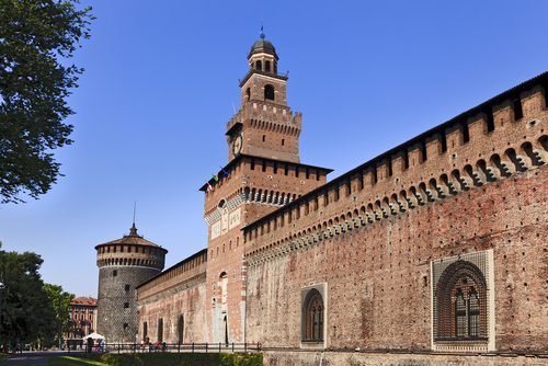 Castillo Sforzesco, una de las cosas que ver en Milán