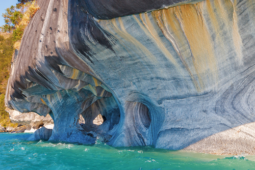 Catedral de Mármol en Chile
