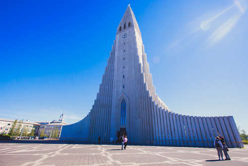 Hallgrimskirkja en Reikiavik