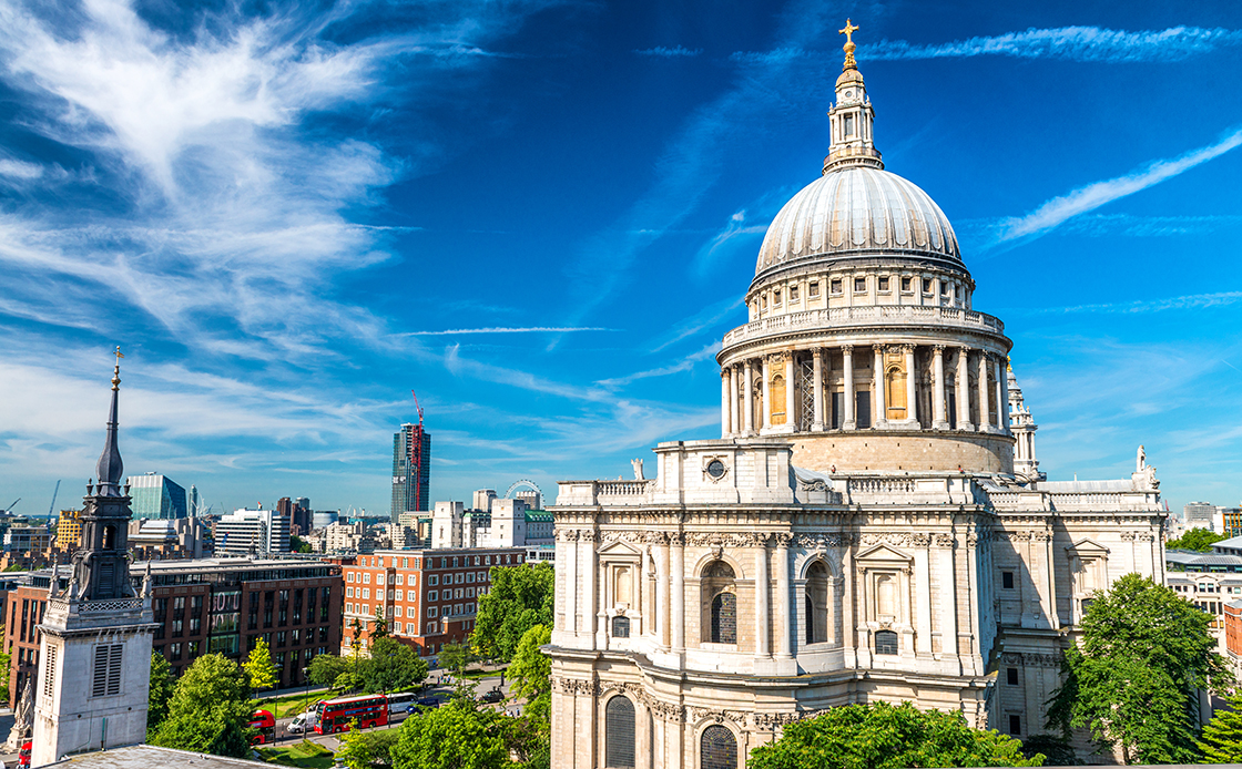 Catedral de St. Paul, uno de los lugares qeu ven en Londres en tres días