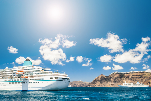 Vista de un crucero