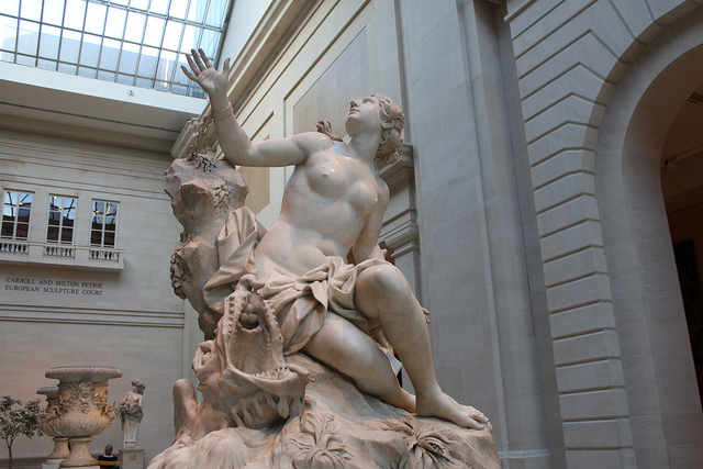 Escultura en el Museo de Arte Metropolitano