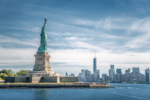 Estatua de la Libertad, uno de los monumentos de Nueva York