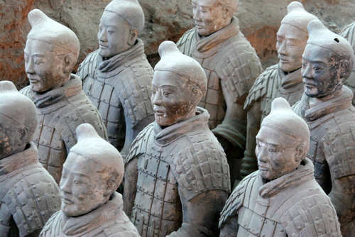 Guerreros de Terracota
