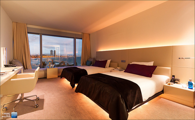 Habitación del W Barcelona