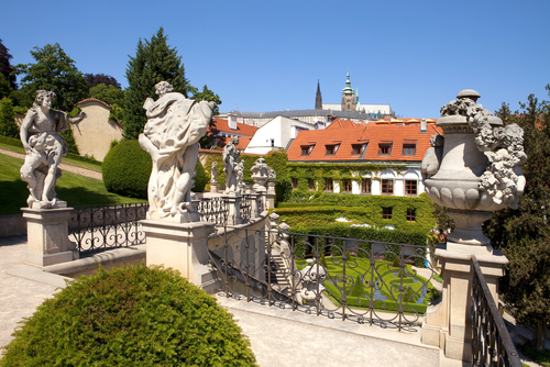 JArdín Vrtba, uno de los lugares que ver en Praga