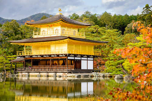 Templo Kinkaku-ji en Kioto