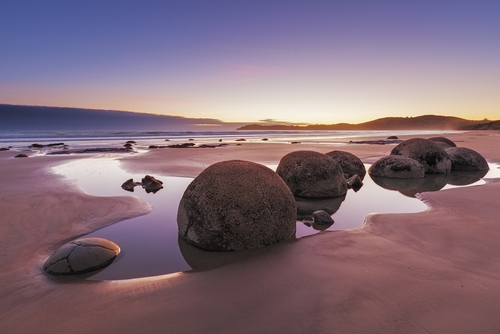 Playas sorprendentes, Koekohe Beach en Nueva zelanda
