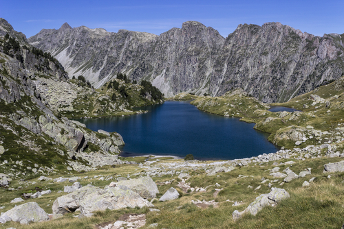 Lago Restanca en el Parque Nacional de Aiguestortes