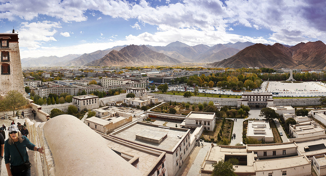Lhasa en el Tíbet