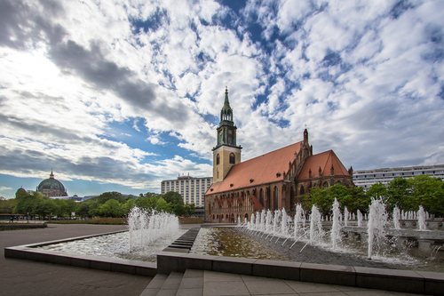 MArienkirche en Alexanderplatz de Berlín