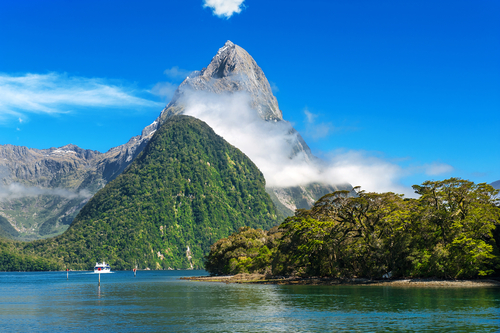 Mitre Peak en Nueva Zelanda