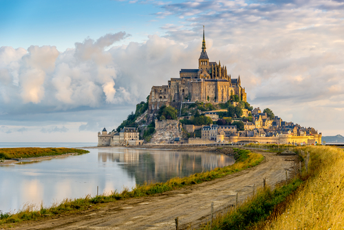 Mont Saint Michel en Normandía