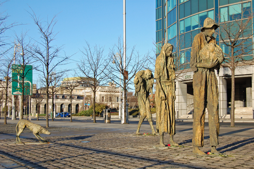 Monumento a la hambruna Dublin