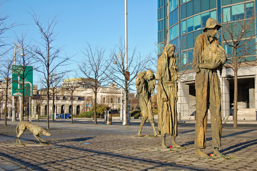 Monumento a la hambruna Dublin