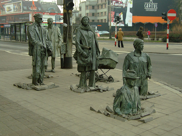 Monumento a los traseúntes de Breslavia