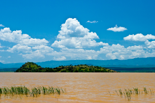 Vista del lago Victoria
