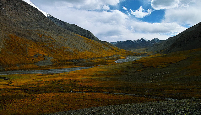 Paisaje del Tíbet
