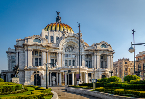 Palacio de las Bellas Artes en México D.F.