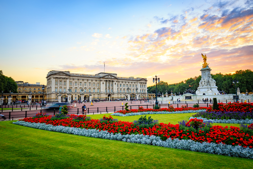 Exterior del Palacio de Buckingham