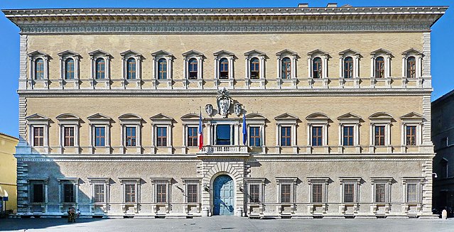 Palacio Farnesio en Roma
