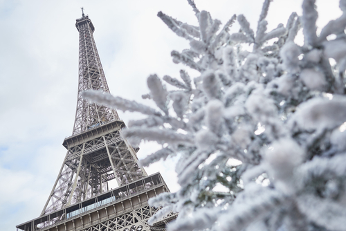 París con nieve