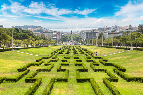 PArque Eduardo VII en Lisboa