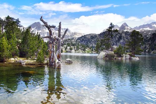 Parque nacional de Aigüestortes en invierno