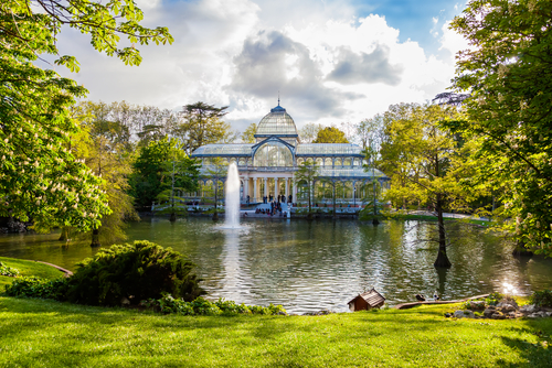 El tiempo en MAdrid, El Retiro en primavera