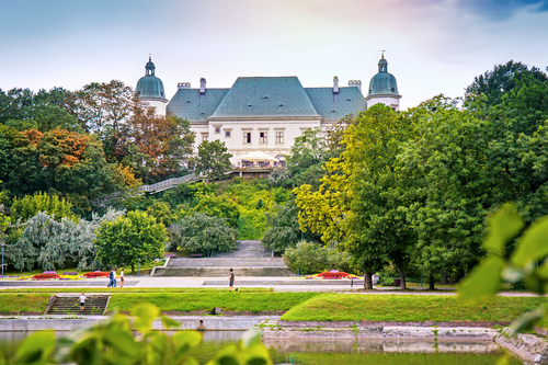 Parque Ujazdow en Varsovia