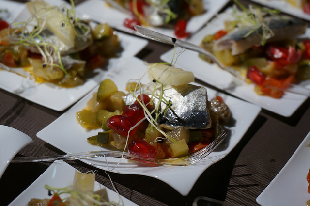 Pinchos en Platea Madrid