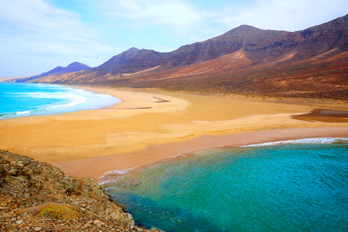 Playa Cofete en Fuerteventura