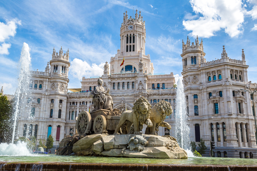 Plaza de Cibeles en Madrid