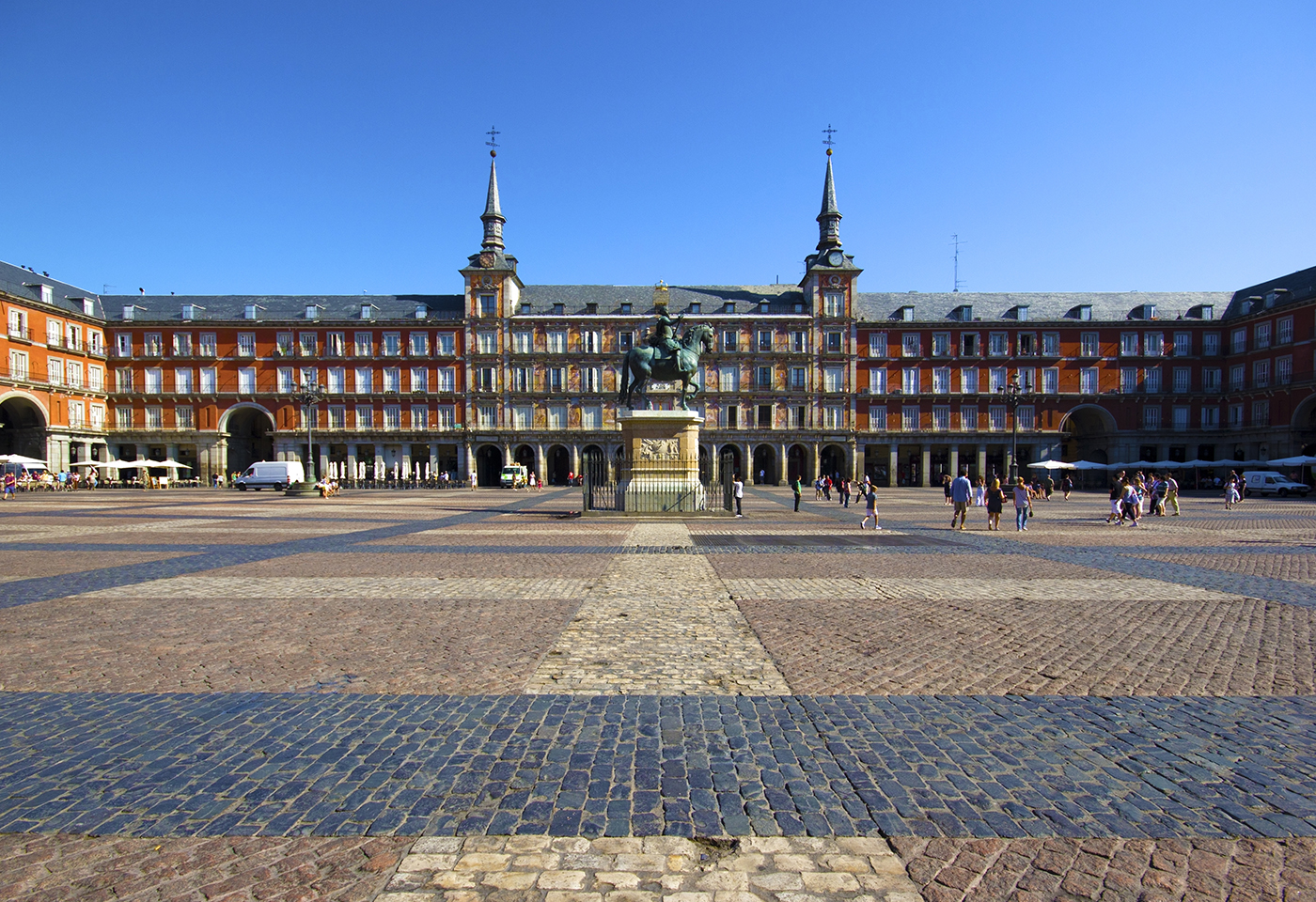 Resultat d'imatges de plaza mayor de madrid