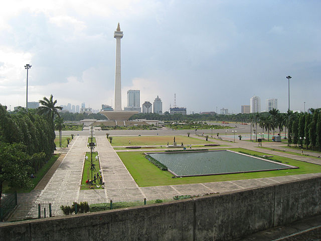 Plaza Merdeka en Yakarta